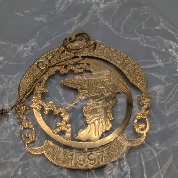 Hallmark Keepsake Midnight Angel 1997 NEW USPS Custom Design Christmas Ornament - Picture 3 of 8